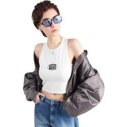 Vans Oval Logo Tank VN000XDPC9F1 - Charcoal
