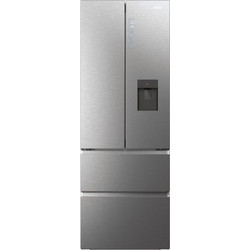 Haier HFW7720EWMP Ψυγείο Ντουλάπα 477lt Full No Frost Υ200.6xΠ70xΒ67.5cm Inox