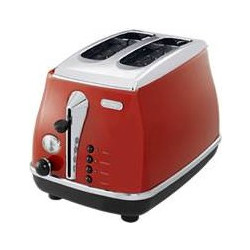 Delonghi CTO2003.R Φρυγανιέρα 2 Θέσεων 900W