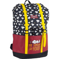 Back Me UP Peanuts Pattern Σχολική Τσάντα Πλάτης Δημοτικού Πολύχρωμη 365-01045