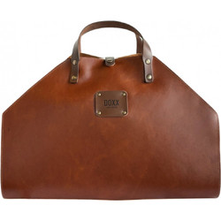 Δερμάτινη Τσάντα Μεταφοράς Ξύλων Doxx Amsterdam Classic Leather Wood Bag - Cognac
