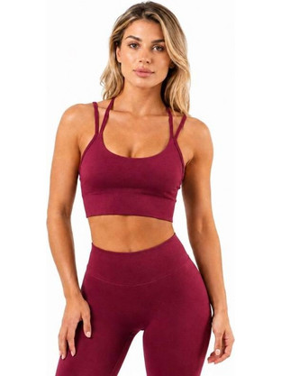 ΜΠΟΥΣΤΑΚΙ ΑΘΛΗΤΙΚΟ SEAMLESS Μπορντό Maroon 23066 (H&S)