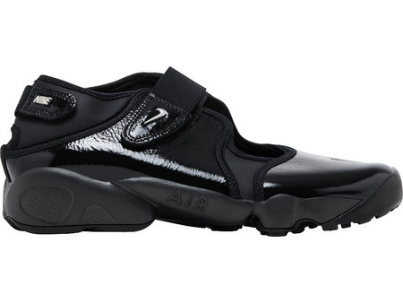 Nike Air Rift Black Metallic Silver (Women's)