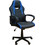 Zita Plus BS6210 Καρέκλα Gaming Δερματίνης Μαύρη Μπλε 01.0404