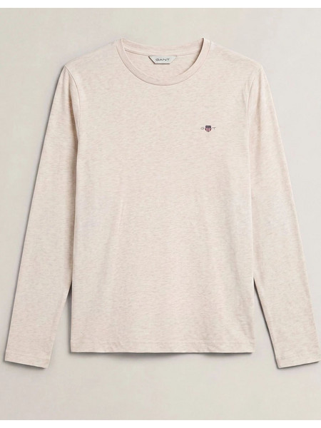 GANT ΜΠΛΟΥΖΑ ΜΜ REG SHIELD LS T-SHIRT 3GW4200748-291 Cream
