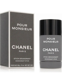 Chanel Pour Monsieur Ανδρικό Αποσμητικό Stick Χωρίς Αλουμίνιο 75ml