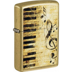 Zippo 46712 Piano And Notes Design