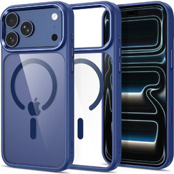 Tech-Protect Magmat MagSafe CC Θήκη iPhone 17 Pro / 18 Pro Deep Blue/Clear