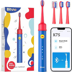 Bitvae BVK7S Kids Blue Παιδική Ηλεκτρική Οδοντόβουρτσα με Χρονομετρητή & Αισθητήρα Πίεσης