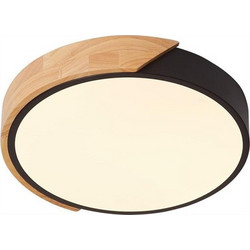 Πλαφονιέρα Φωτιστικό Οροφής LED 50W 3000K-6000K Dimmable Aglio Sunlight-AGLIO-40-BK-Μαύρο AGLIO-40-BK
