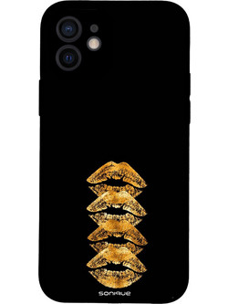 Sonique Diva Series Back Cover Golden Kisses (iPhone 12)