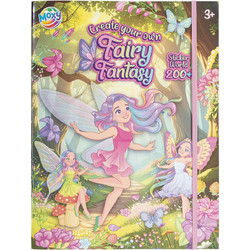 Moxy - Fairy Fantasy Sticker World Book (100074-01) - Toys