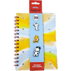 Peanuts Snoopy & Woodstock A5 Lined Notebook
