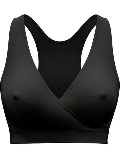 Medela Keep Cool Sleep Bra Στηθόδεσμος Εγκυμοσύνης & Θηλασμού, 1τεμ - 002 Μαύρο