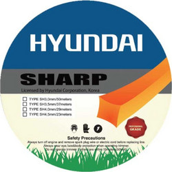 Hyundai Sharp Μεσινέζα Τετράγωνη 3.5mm x 37m