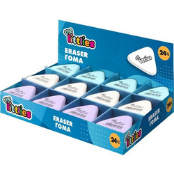 Γόμα Τριγωνική The Littlies 37x37x8mm 3 Χρώματα