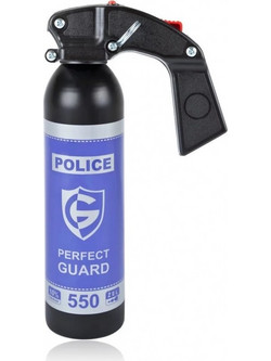 Pepper gas POLICE PERFECT GUARD 550 - 480 ml. gel - extinguisher (PG.550) PG.550