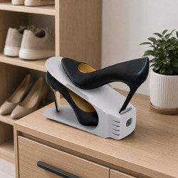 Diamandino Θήκη Οργάνωσης Παπουτσιών Shoe Slotz(R) - Διπλασιάστε τον Χώρο στην Ντουλάπα Μπεζ Κόκκινο Πράσινο Μωβ