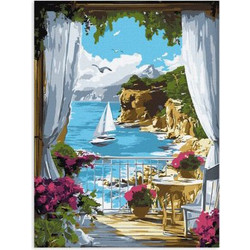 IDEYKA Painting By No. Μεσογειακό Όνειρο Art_Selena_Ua (KHO2798) 30Χ40 311571