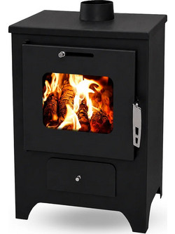 Starstoves ST 209 Black Ατσάλινη Ξυλόσομπα 11.8kW