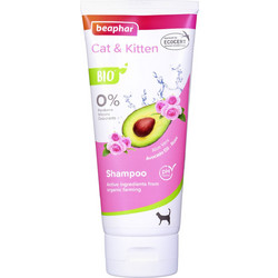 Beaphar Cat Shampoo Organic White/Pink 200ml