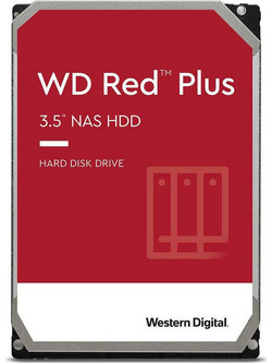 Western Digital Red Plus 14TB HDD Σκληρός Δίσκος 3.5" Sata 3 7200rpm με 512MB Cache