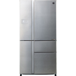 Sharp SJPX830ASL Ψυγείο Ντουλάπα 660lt No Frost Υ185xΠ90.8xΒ79.6cm Inox