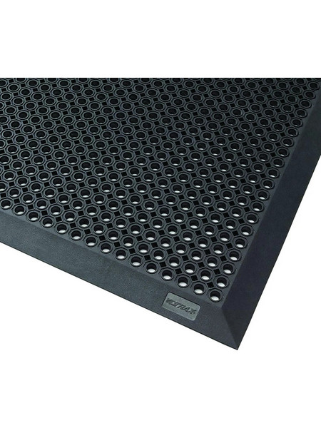 Ποδόμακτρο Καουτσούκ NOTRAX Μαύρο 90x150εκ 599-OCT-O-FLEX BEVELED