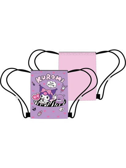 Hello Kitty Kuromi Παιδική Αθλητική Τσάντα Γυμναστηρίου 40x35 εκ
