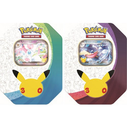 Pokemon TCG 30th Celebration Ex Tin POK146891 (1 τεμάχιο - τυχαία επιλογή)