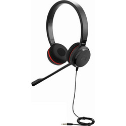 Jabra Evolve 30 II Duo On Ear Multimedia Ακουστικά με μικροφωνο και σύνδεση 3.5mm Jack (14401-21) (JAB14401-21)