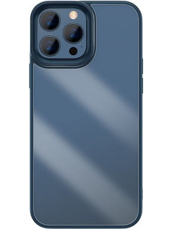 Baseus Crystal Hard Back Cover Blue (iPhone 13 Pro Max)