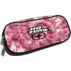 No Fear Tie Dye Fuchsia White 22 Κασετίνα με 2 Θήκες Ροζ 347-98141
