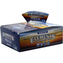 Τζιβάνες Elements Perfecto Cone Rolling Tips Κωνικές με 32 φύλλα - 24 Πακετάκια
