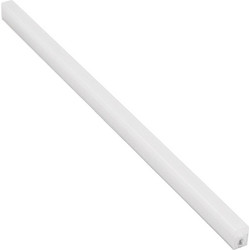 GLOBOSTAR(R) HEXON GLB-101-0088 Γραμμικό Επεκτεινόμενο DIY Φωτιστικό Οροφής LED 14W 1750lm 120 AC 220-240V IP20 Φυσικό Λευκό 4000K - Sanan SMD Chip - Λευκό Ματ - Μ89 X Π2 X Υ3.5cm