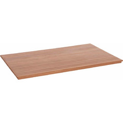 ΕΠΙΦΑΝΕΙΑ ΤΡΑΠΕΖΙΟΥ ΟΡΘΟΓΩΝΙΑ HM18138 ΞΥΛΟ TEAK-ΦΥΣΙΚΟ 120x80x4(πάχος)εκ