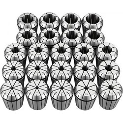 Σετ Δακτυλίων VEVOR ER40 1/8"-1" (0,3-2,5 cm) 23 Τεμαχίων ER40 Ελατηριωτό Δακτύλιο Συγκράτησης, για Μηχανές CNC & Πρέσες Δράπανου, 0.0006" (0,0015 cm) TIR Υψηλή Συγκεντρότητα, Εργαλείο Ακριβείας Τόρνο