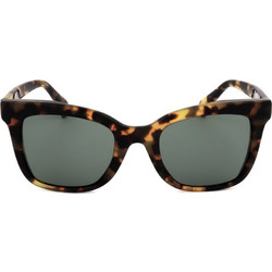 Max Mara MM0067/S 55N Γυναικεία Γυαλιά Ηλίου Τετράγωνα Κοκάλινα Ταρταρούγα με Μαύρο Polarized Φακό