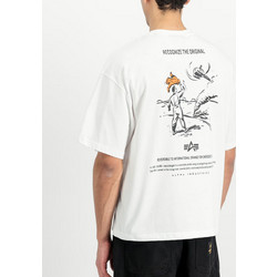 ALPHA INDUSTRIES Emergency Rescue Vintage T-Shirt - White