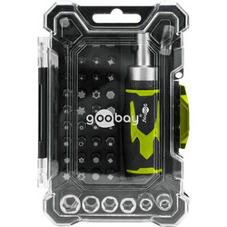 Goobay 77842 Screwdriver Set - Σετ Κατσαβιδιού Καστάνιας 43 Τεμαχίων