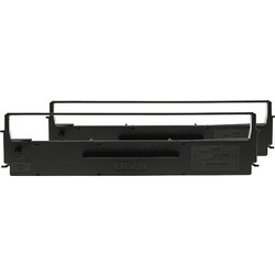 Μελανοταινία Epson LX-350/300+/300+II ink ribbon Black 2 x4.000.000 char. 2er-Pack