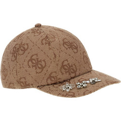 Guess Audrey Γυναικείο Καπέλο Latte Logo AW5615POL01-LTL