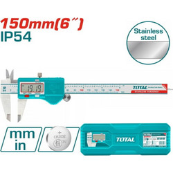 TOTAL Παχύμετρο INOX Ψηφιακό 150mm TMT321506 Ακριβείας