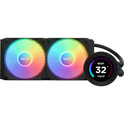 NZXT Kraken Elite 280 Black Υδρόψυξη CPU 140mm RGB για Socket 115x / AM4 / TR4 / 1200 / sTRX4 / 1700 / AM5