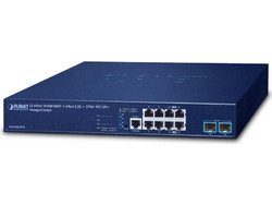 Planet MGS-6320-8T2X Managed L3 Switch με 8 Θύρες Ethernet 1000Mbps και 2 SFP θύρες