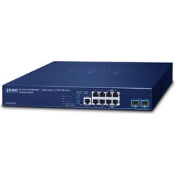 Planet MGS-6320-8T2X Managed L3 Switch με 8 Θύρες Ethernet 1000Mbps και 2 SFP θύρες