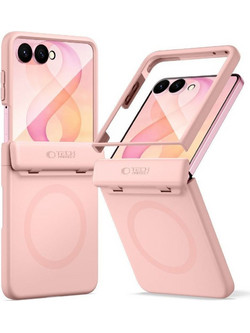 Tech-Protect Kevlar Aura MagSafe Back Cover Pink (Samsung Galaxy Z Flip 8)