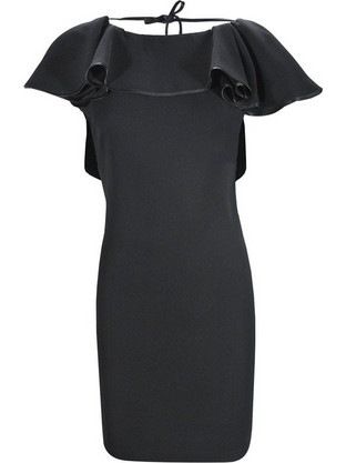 Denny Rose Midi Φόρεμα Μαύρο 73DR11014