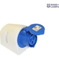 Socket 2P+E 32A ABL IP44 v/a D32S20 123-6