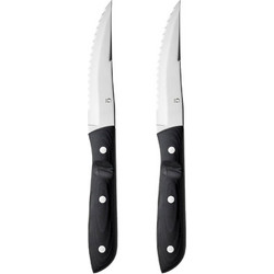 Gense Old Farmer Micarta Μαχαίρια Κρέατος Ανοξείδωτα Σετ 2 Τμχ 23,5 Εκ. - Black/Steel